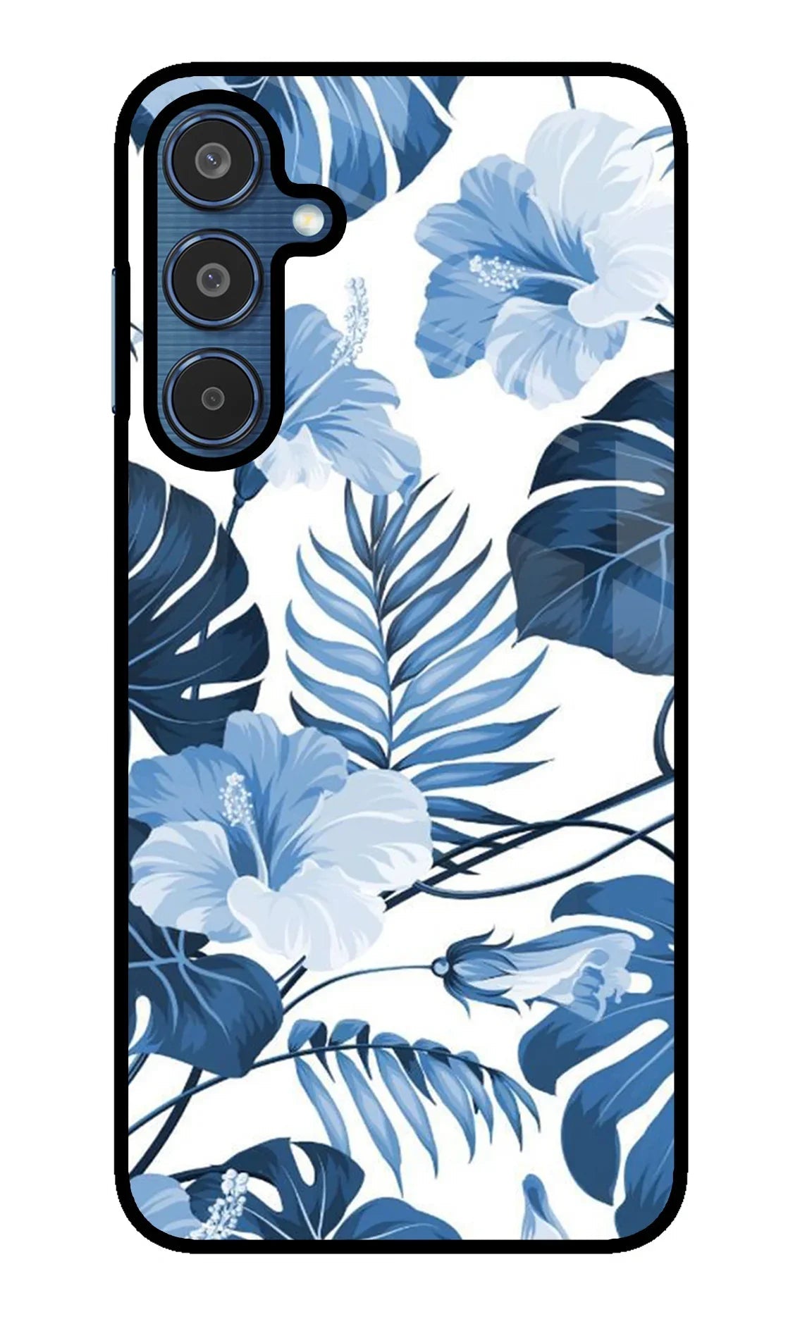Fabric Art Samsung M35 5G Glass Case