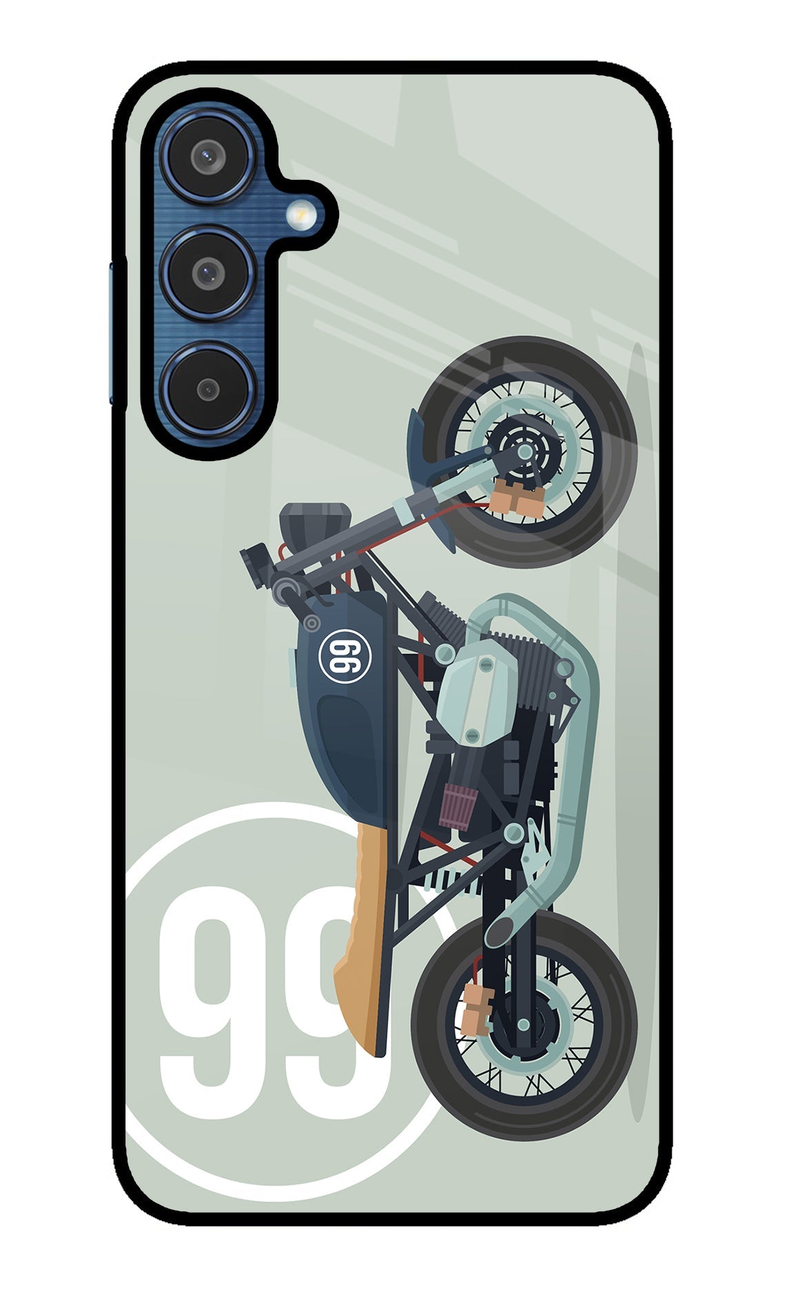 Classic Cafe Racer 99 Samsung M35 5G Back Cover