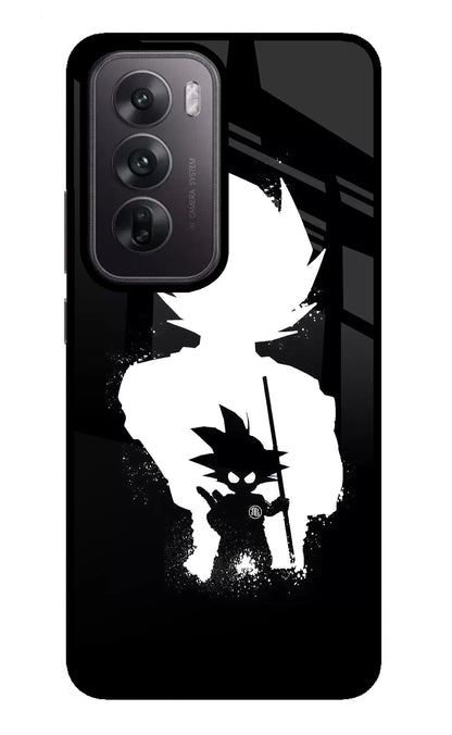 Goku Shadow Oppo Reno12 5G Back Cover
