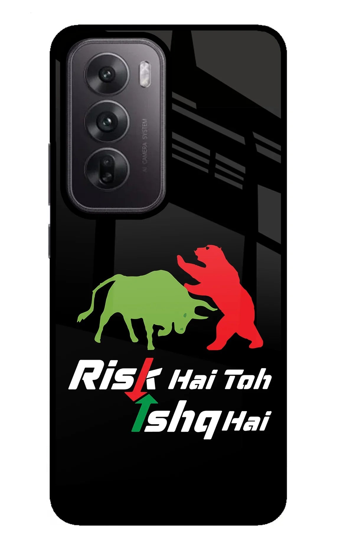 Risk Hai Toh Ishq Hai Oppo Reno12 5G Back Cover
