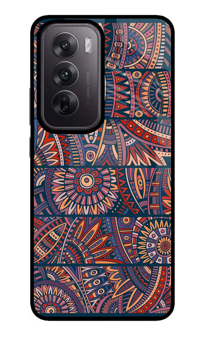 African Culture Design Oppo Reno12 5G Back Cover