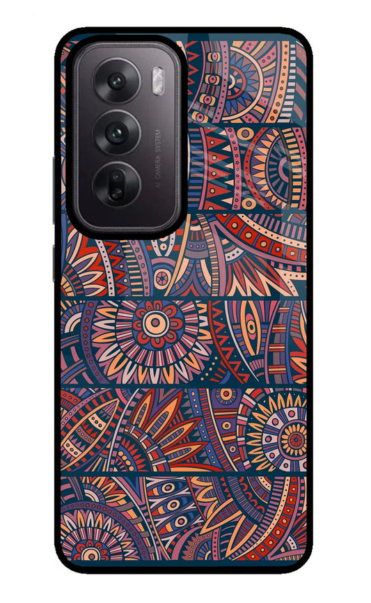 African Culture Design Oppo Reno12 5G Back Cover