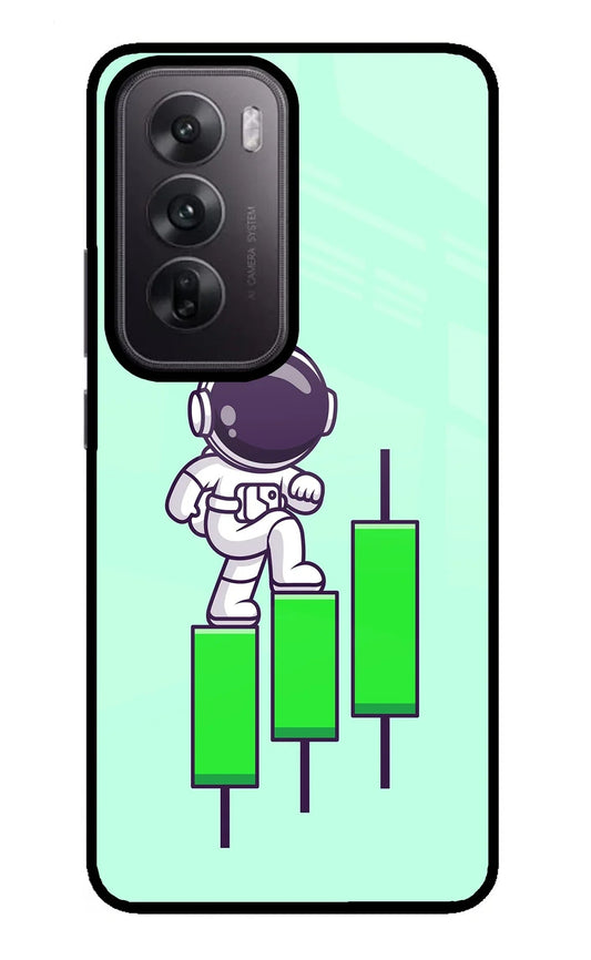 Astronaut Trader Oppo Reno12 5G Back Cover
