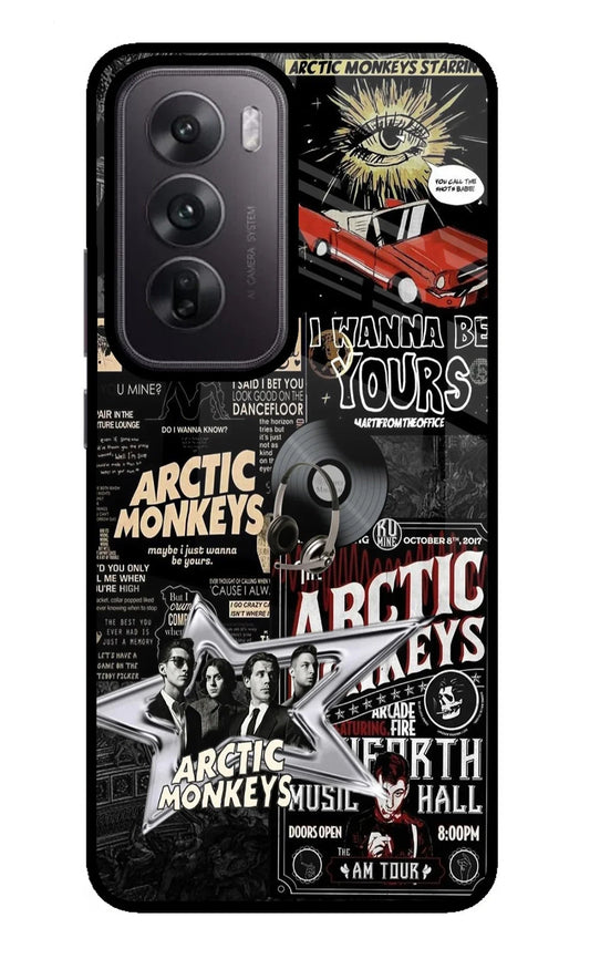 Arctic Monkeys Oppo Reno12 5G Glass Case