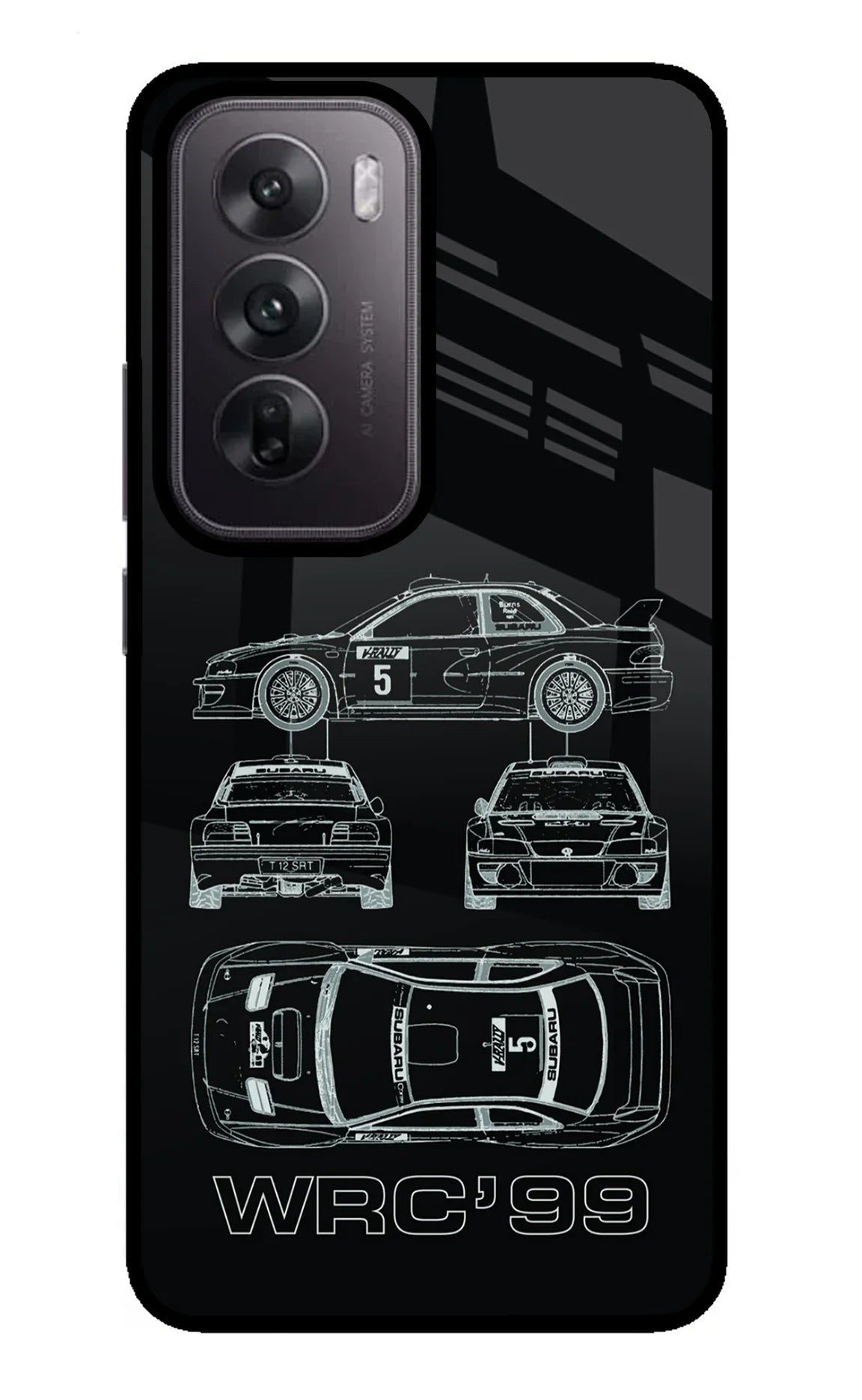 WRC'99 Oppo Reno12 5G Glass Case