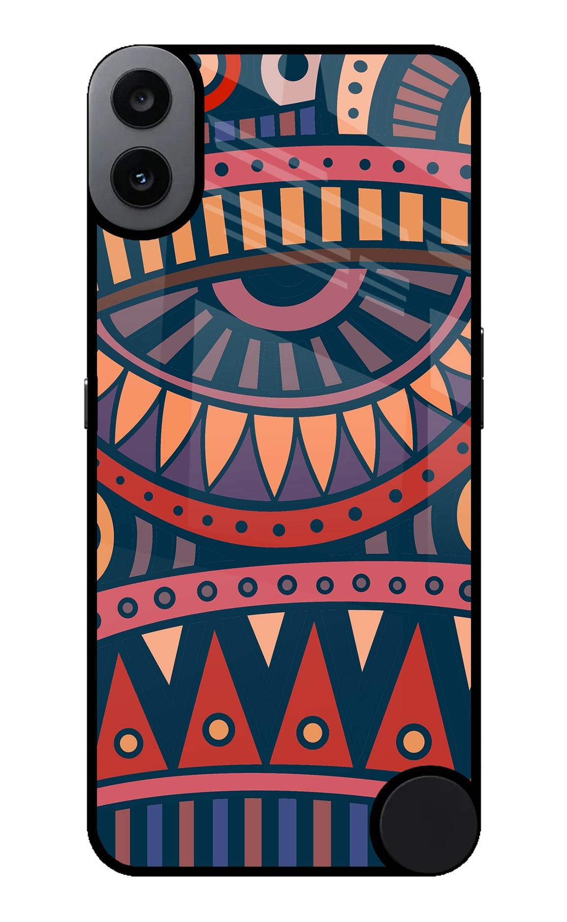 African Culture Design CMF by Nothing Phone 1 Glass Case