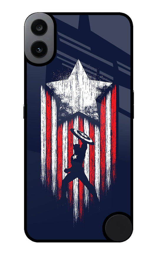 Captain America Marvel Art CMF by Nothing Phone 1 Back Cover