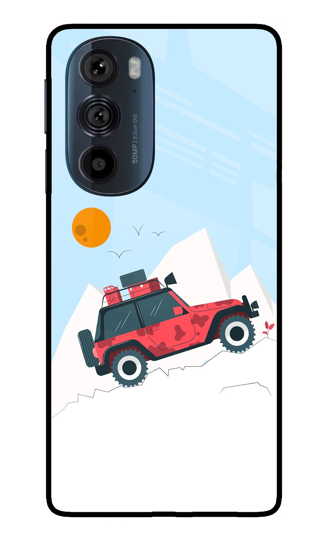 Mountain Trail Beast Moto Edge 30 Pro Back Cover