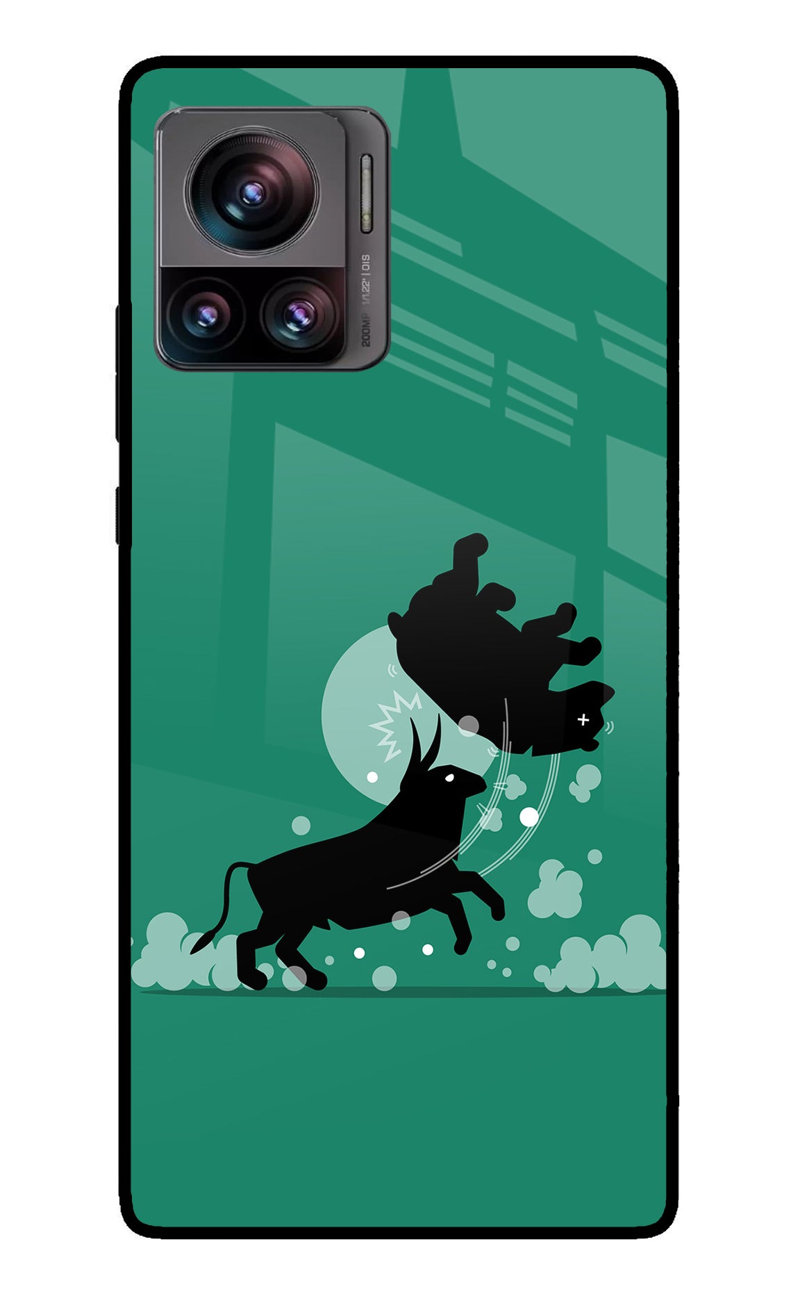 Bull Conqueror Moto Edge 30 Ultra Back Cover