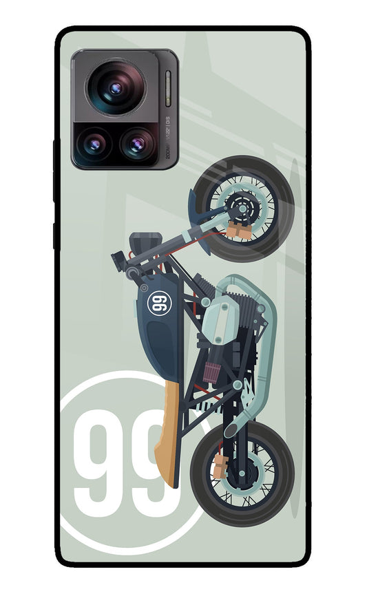 Classic Cafe Racer 99 Moto Edge 30 Ultra Back Cover