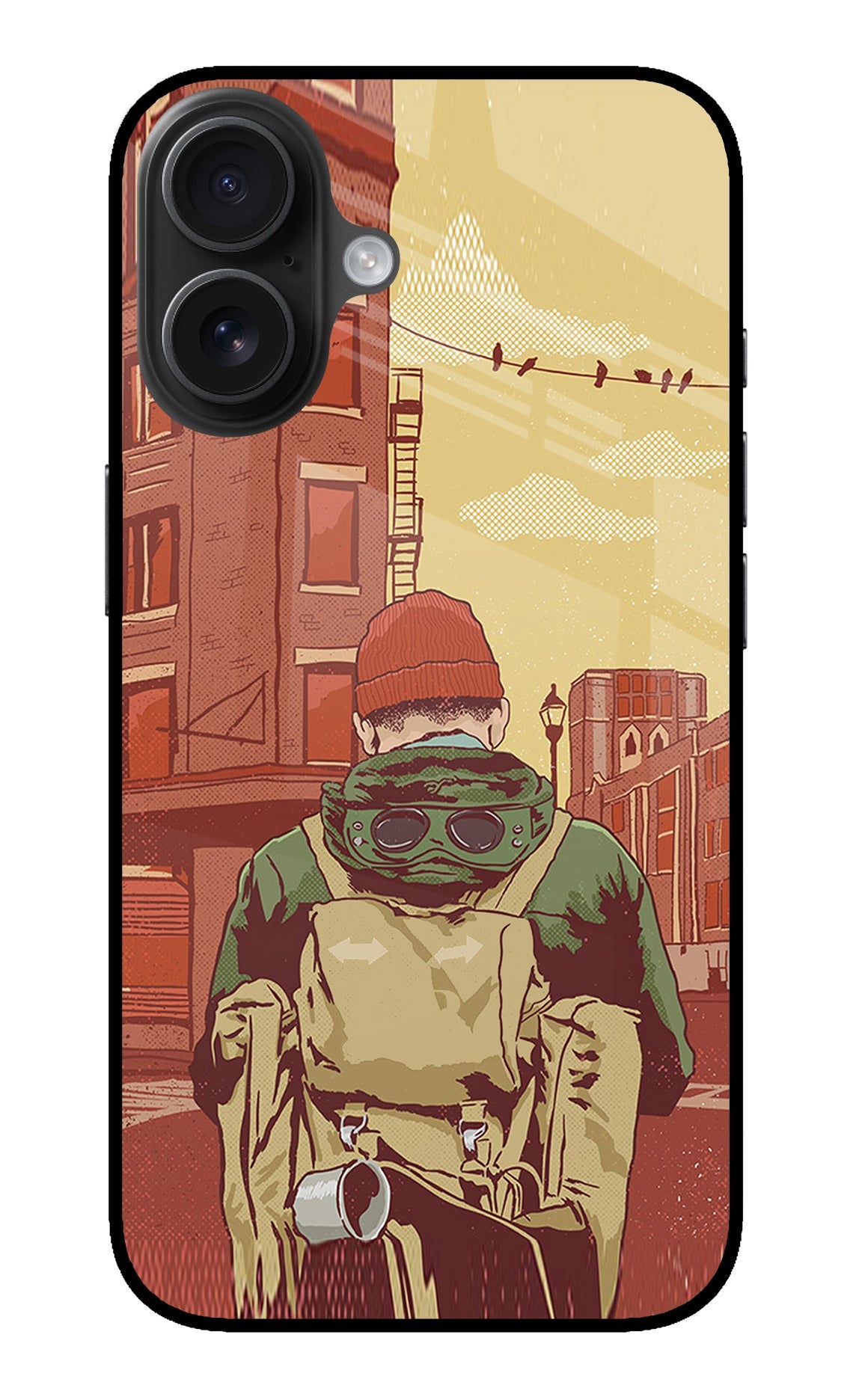 Adventurous iPhone 16 Back Cover