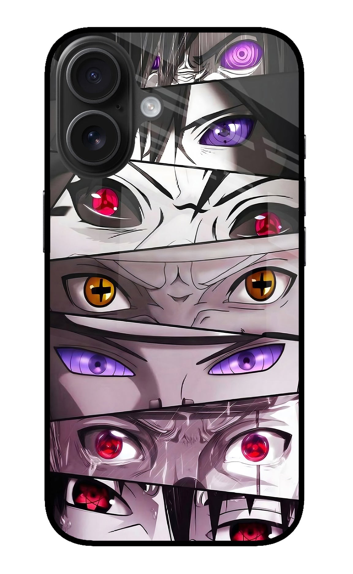 Naruto Anime iPhone 16 Glass Case