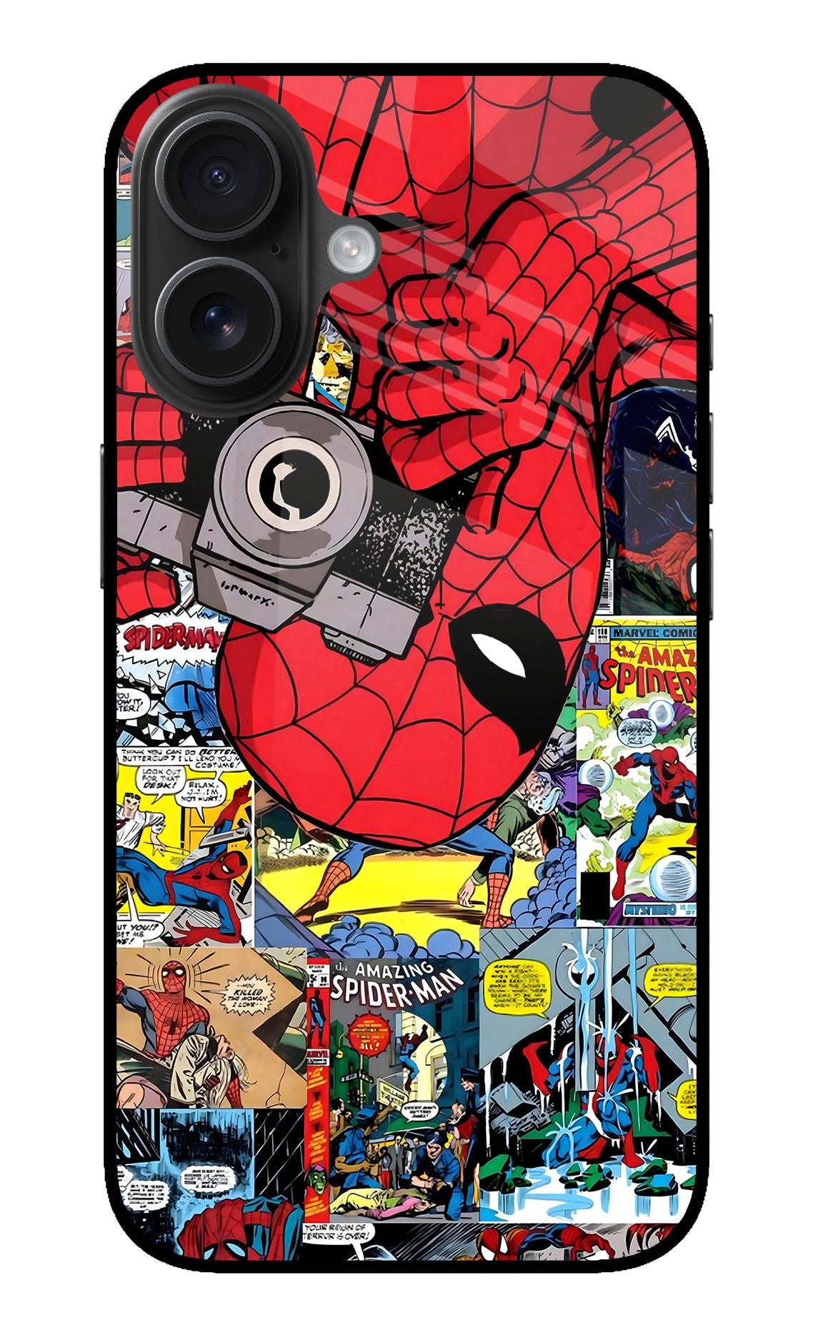 Spider Man iPhone 16 Back Cover