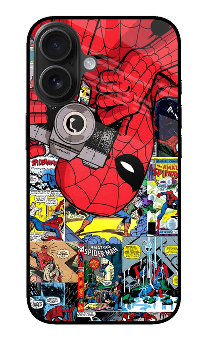 Spider Man iPhone 16 Back Cover