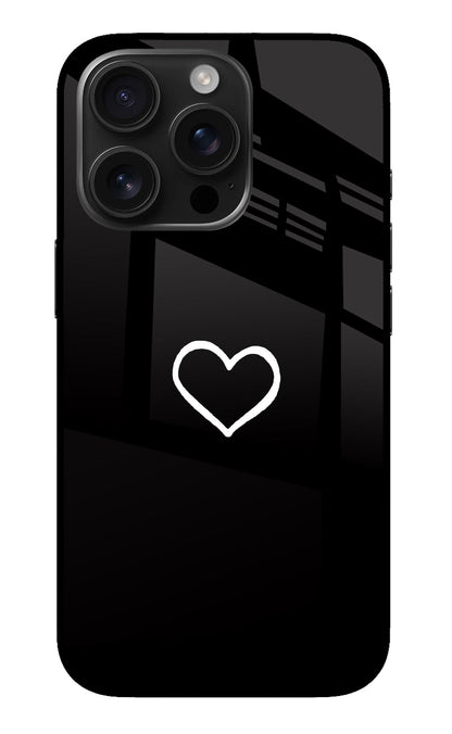 Heart iPhone 16 Pro Back Cover