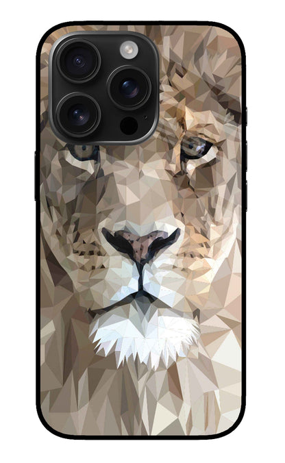 Lion Art iPhone 16 Pro Back Cover