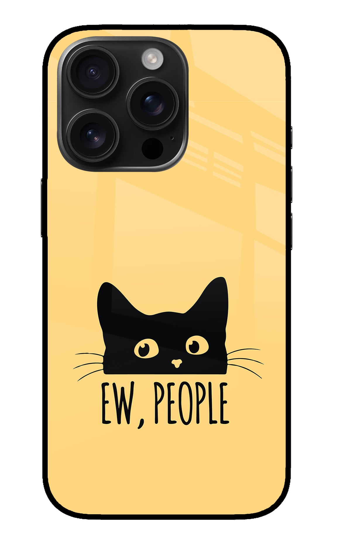 Ew People Catitude iPhone 16 Pro Back Cover