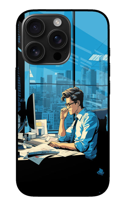 Focused Hustler (AI Generated) iPhone 16 Pro Max Back Cover