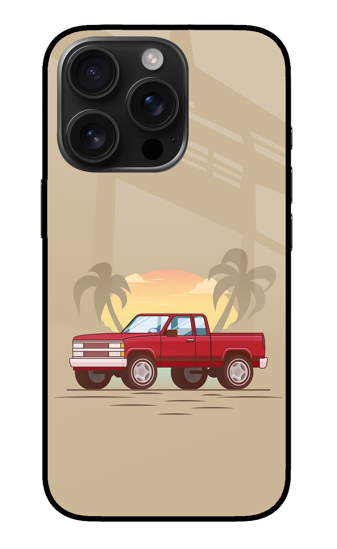 Desert Classic Drive iPhone 16 Pro Max Back Cover