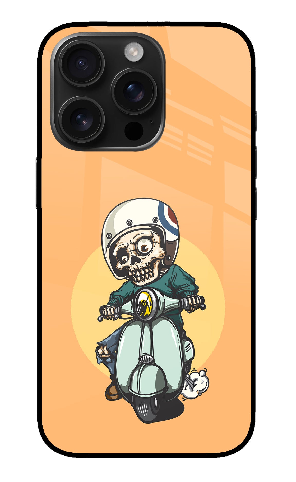 Undead Biker iPhone 16 Pro Max Back Cover