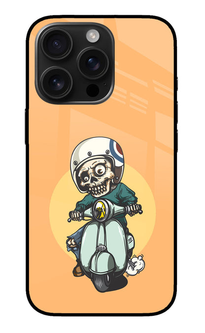 Undead Biker iPhone 16 Pro Max Back Cover