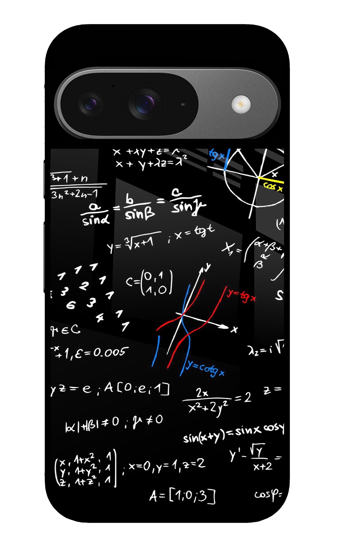 Mathematics Formula Google Pixel 9 Back Cover