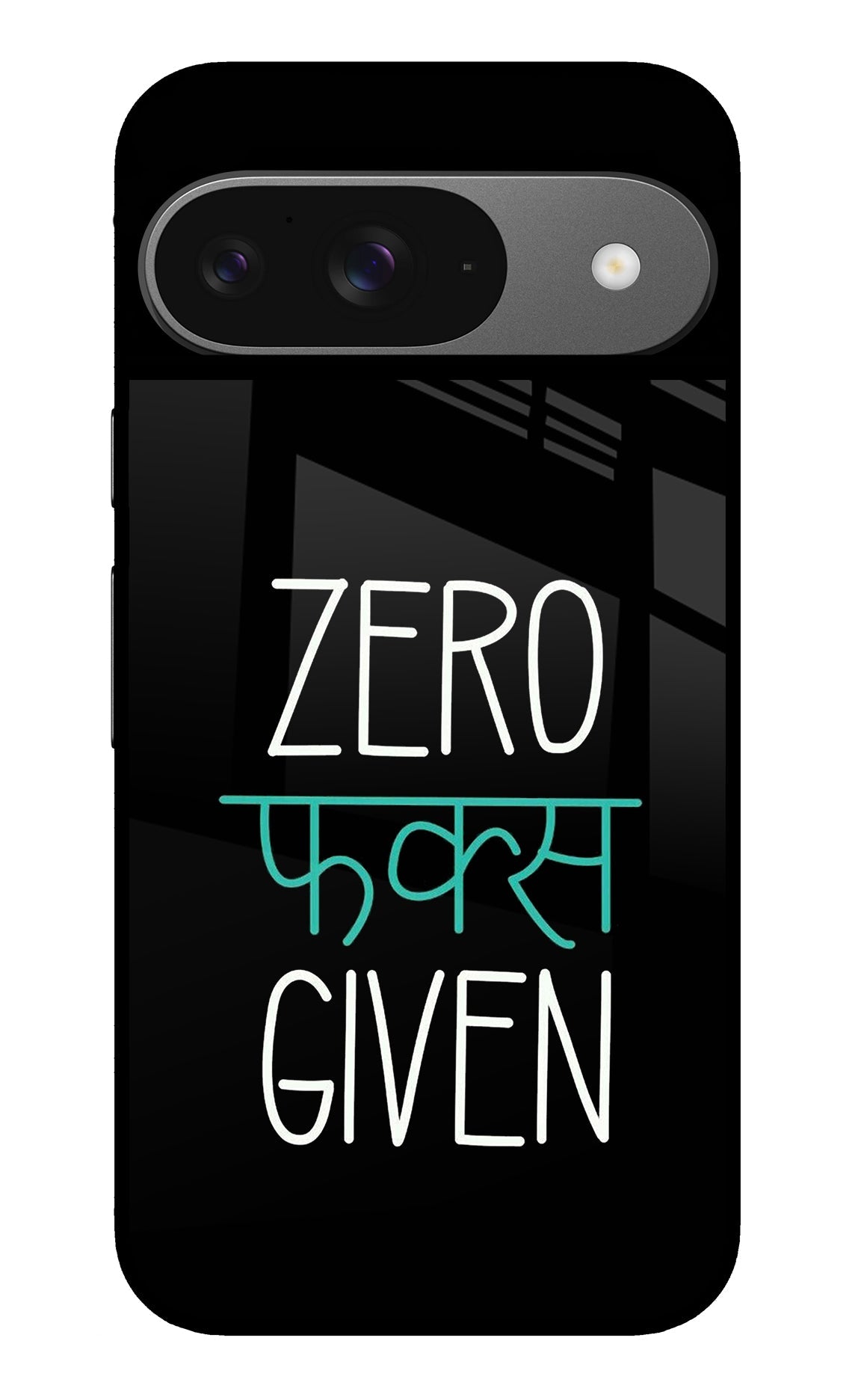 Zero Fucks Given Google Pixel 9 Back Cover