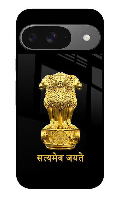 Satyamev Jayate Golden Google Pixel 9 Back Cover