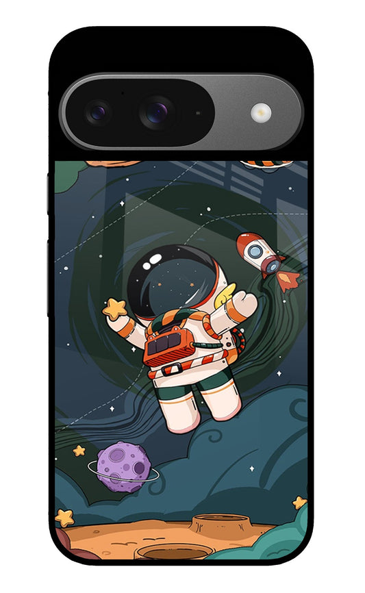 Cartoon Astronaut Google Pixel 9 Back Cover