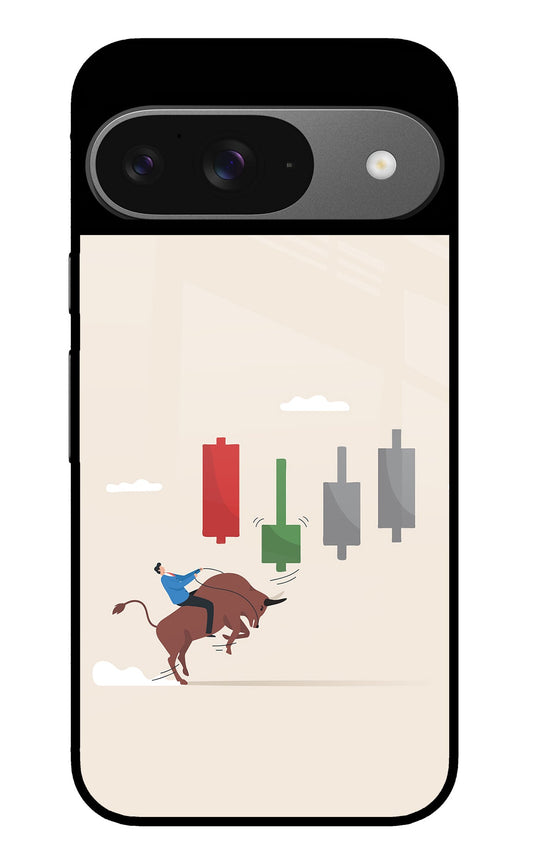 Bull Trading Momentum Google Pixel 9 Back Cover