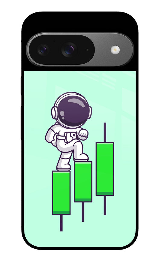 Astronaut Trader Google Pixel 9 Back Cover