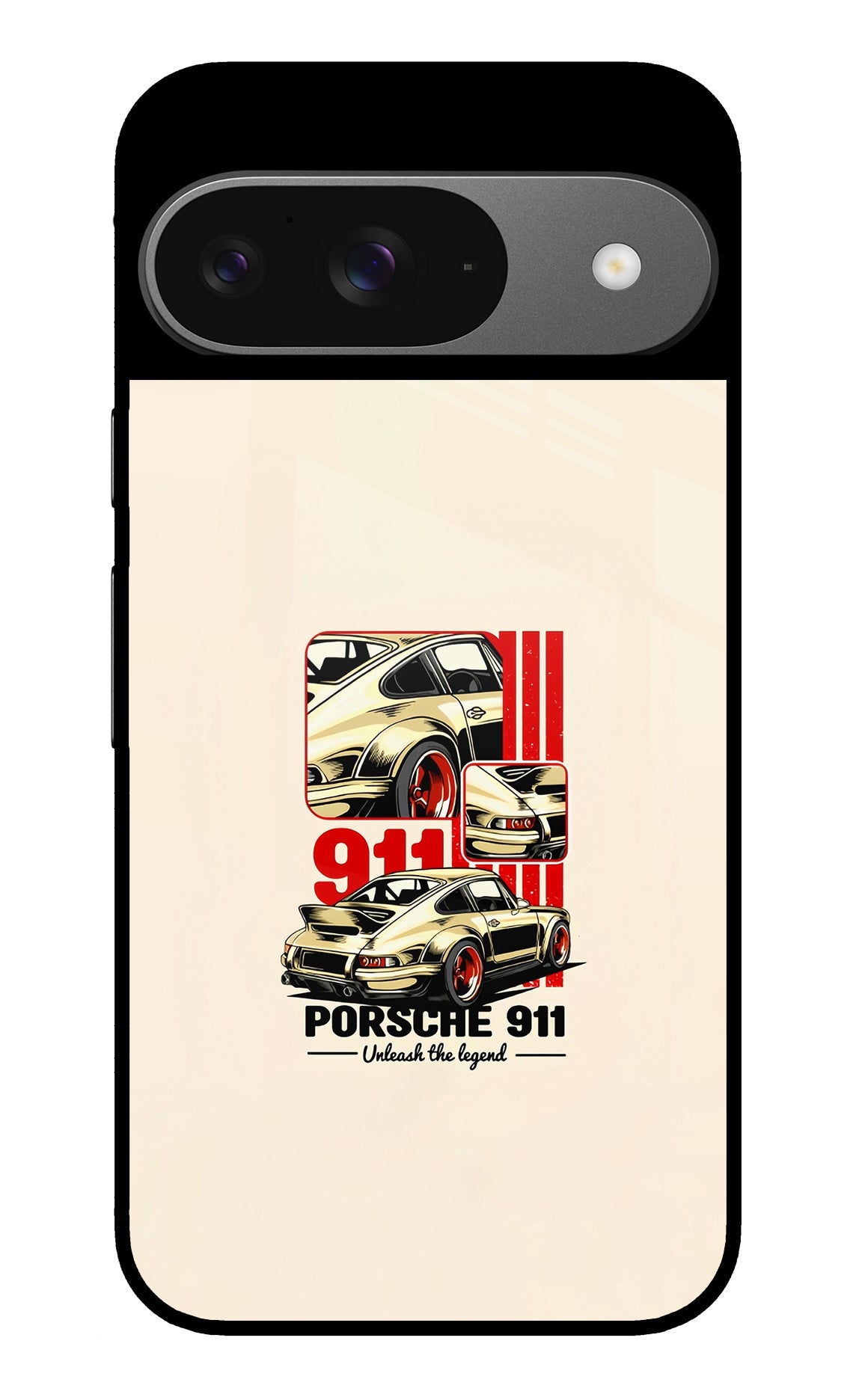 Classic Porsche 911 Google Pixel 9 Back Cover