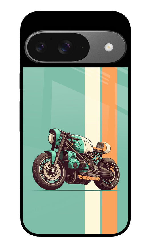 Striped Moto Drift Google Pixel 9 Back Cover