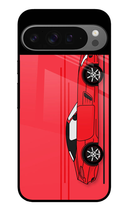 Red Velocity Google Pixel 9 Pro Back Cover