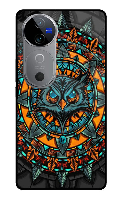 Angry Owl Art Vivo V40 5G Back Cover