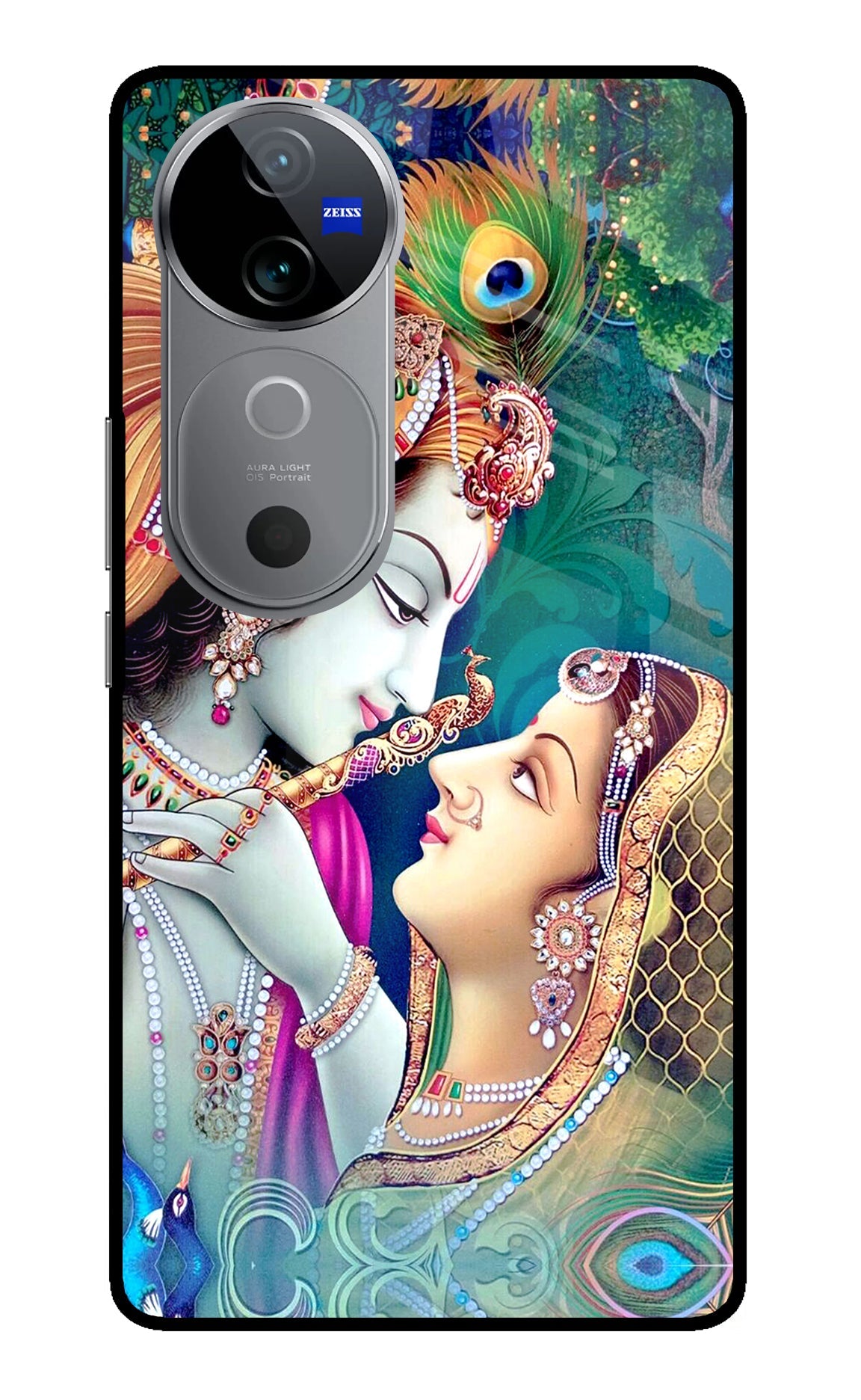 Lord Radha Krishna Vivo V40 5G Back Cover