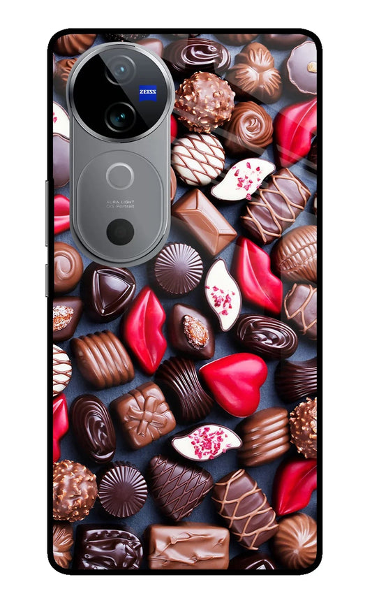 Chocolates Vivo V40 5G Glass Case