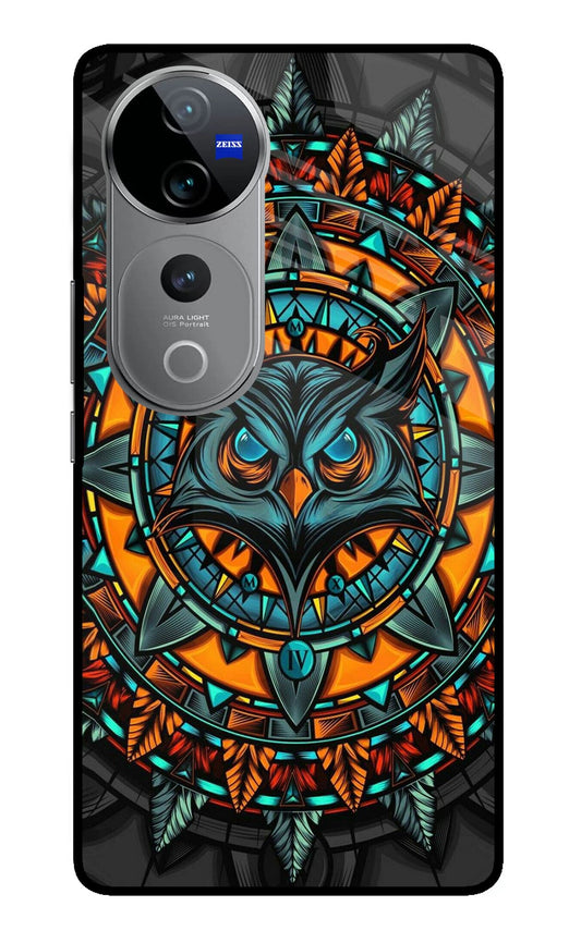 Angry Owl Art Vivo V40 Pro 5G Back Cover