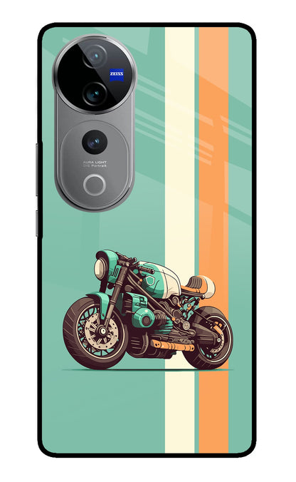 Striped Moto Drift Vivo V40 Pro 5G Back Cover