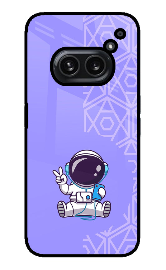 Cute Astronaut Chilling Nothing Phone 2A Plus Back Cover