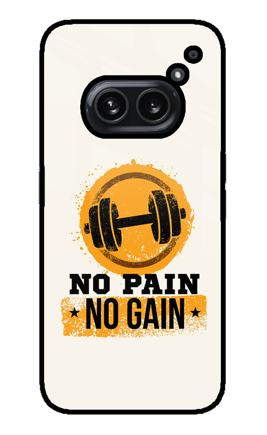 No Pain No Gain Nothing Phone 2A Plus Back Cover