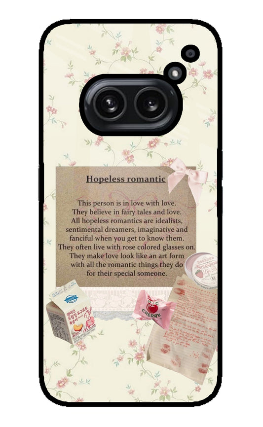Hopeless Romantic Nothing Phone 2A Plus Back Cover