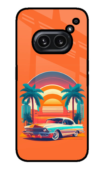 Palm Drive 80s Nothing Phone 2A Plus Back Cover