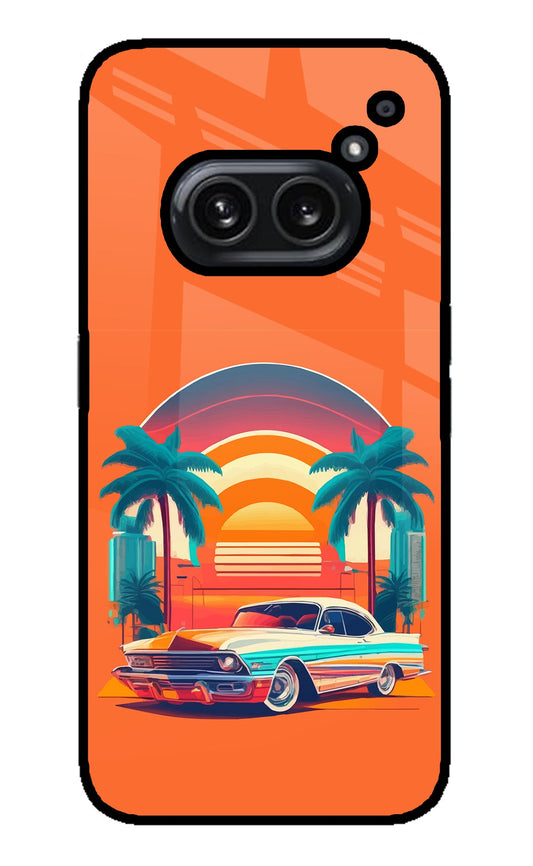 Palm Drive 80s Nothing Phone 2A Plus Back Cover