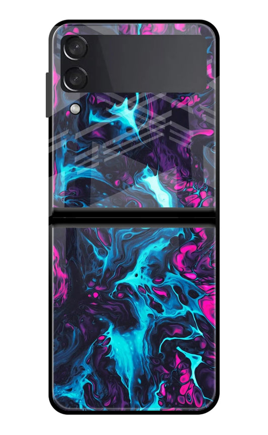 Abstract Samsung Galaxy Z Flip3 Back Cover