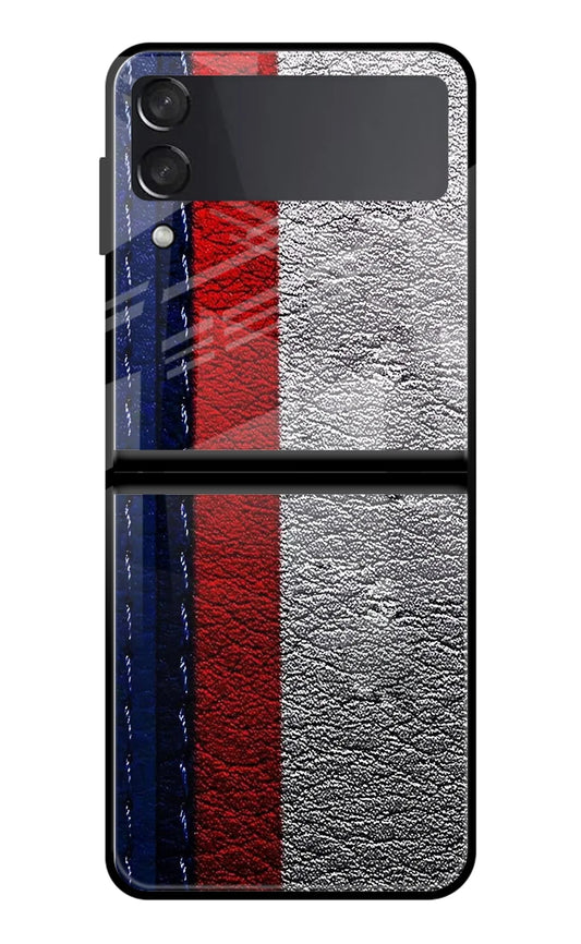 BMW Stripes Samsung Galaxy Z Flip3 Back Cover