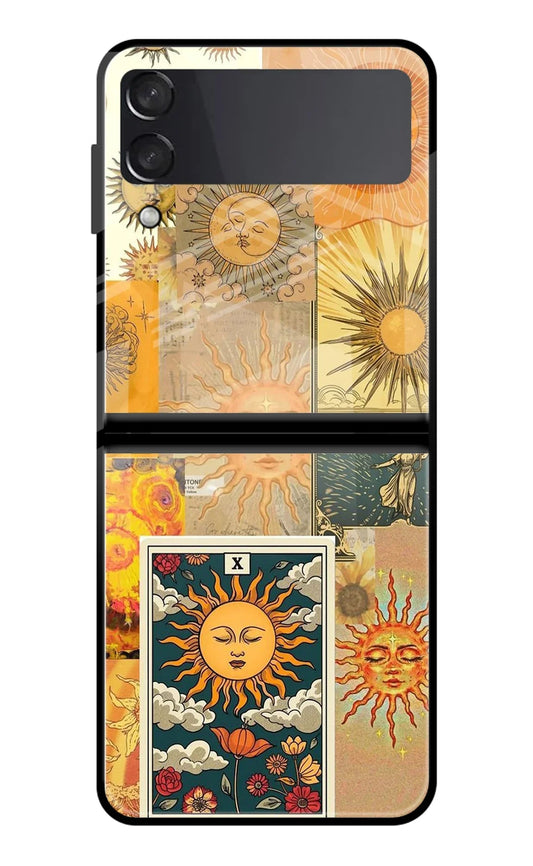 Sun Samsung Galaxy Z Flip4 Glass Case