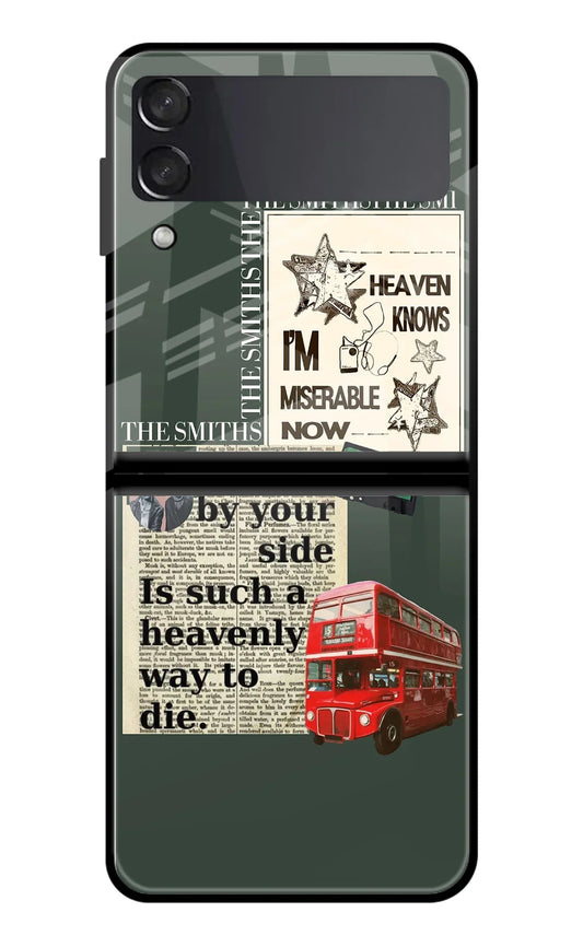 The Smiths Samsung Galaxy Z Flip4 Glass Case