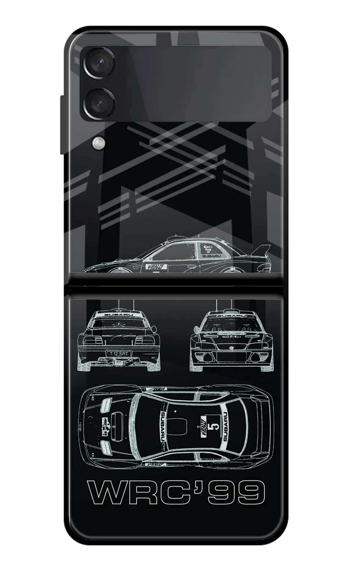 WRC'99 Samsung Galaxy Z Flip4 Glass Case