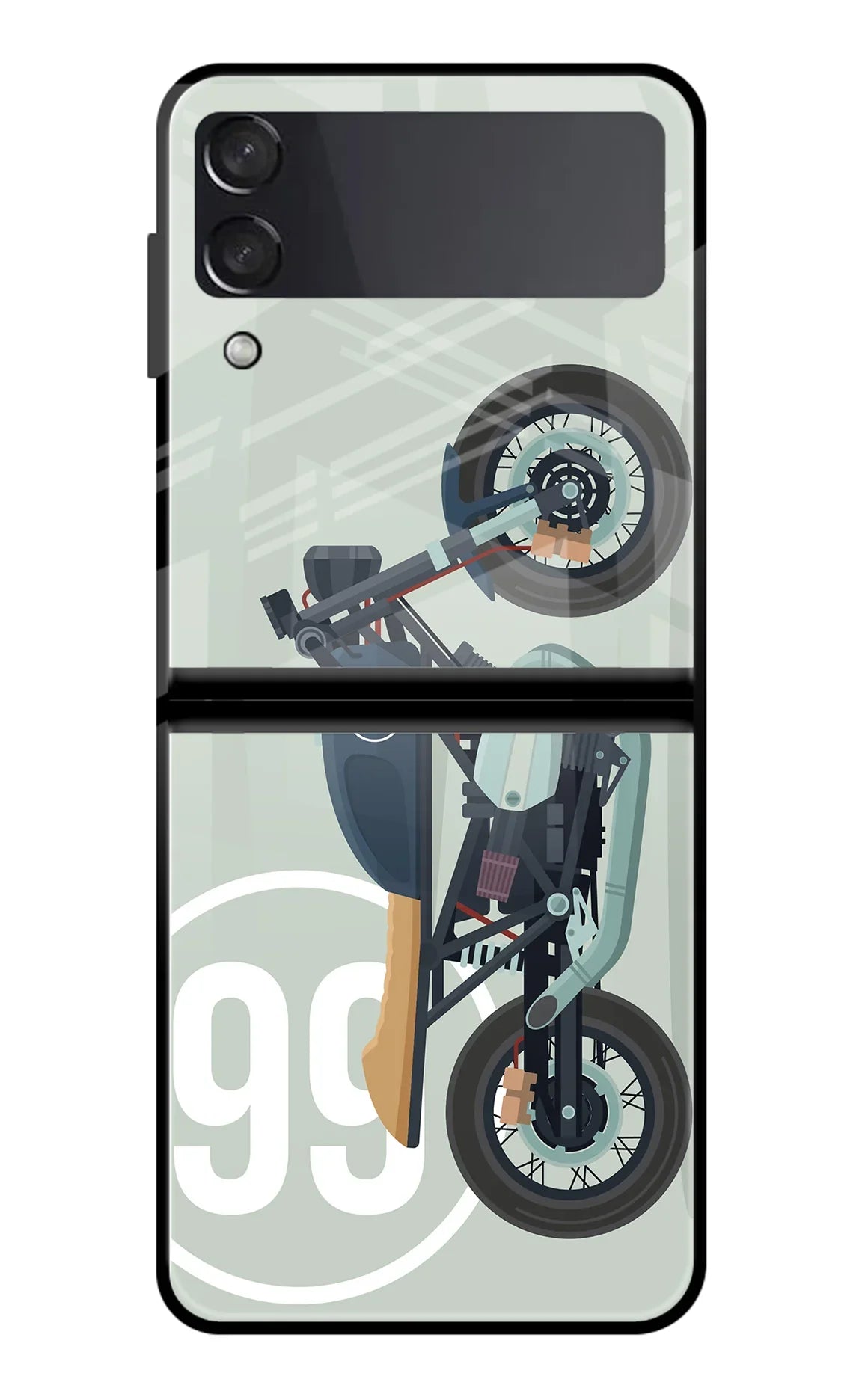 Classic Cafe Racer 99 Samsung Galaxy Z Flip4 Back Cover